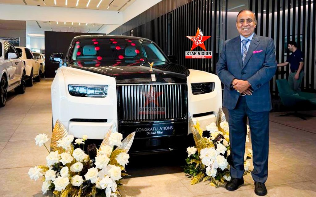 റോള്സ് റോയ്സിന്റെ ഫാന്റം മോഡലിന്റെ നൂറാം വര്ഷത്തിന്റെ ഓര്മ്മക്കായി 30 കോടി വരുന്ന പുത്തന് ഫാന്റം മോഡല് രവി പിള്ളക്ക് സ്വന്തം