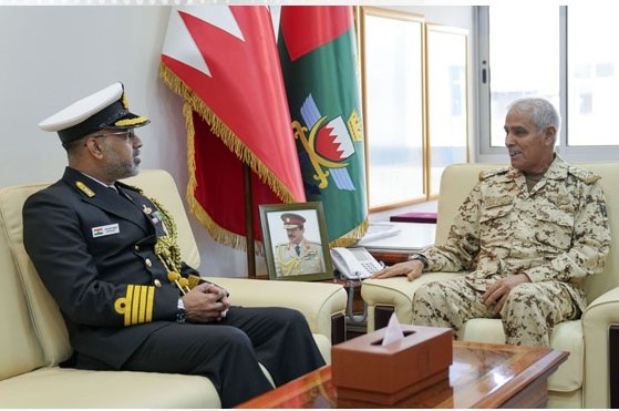 ഇന്ത്യന് എംബസിയിലെ സൈനിക പ്രതിനിധി ബഹ്റൈന് പ്രതിരോധ സേനാ മേധാവിയെ സന്ദര്ശിച്ചു