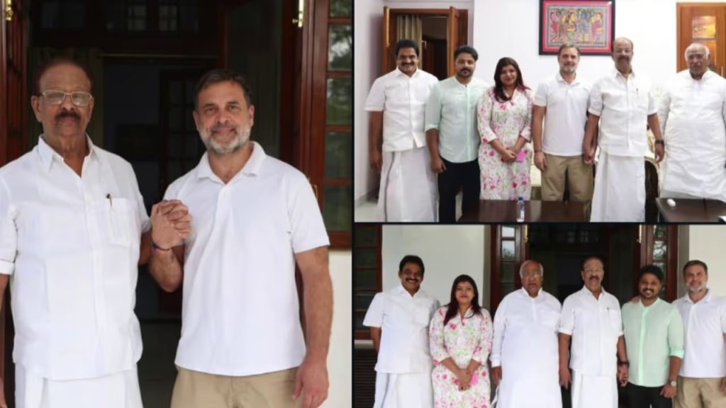 ‘യഥാർത്ഥ കോൺഗ്രസ് പോരാളി’; ദില്ലിയിൽ കെ സുധാകരനുമായി കൂടിക്കാഴ്ച നടത്തി രാഹുൽ ഗാന്ധി