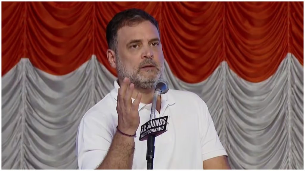 എൽഡിഎഫ് സര്ക്കാര് ബിജെപി നിയന്ത്രണത്തിൽ, മോദി ശബരിമലയിലെ സ്വര്ണം കട്ടത് മറന്നുപോയത് അതിന്റെ തെളിവ്; തുറന്നടിച്ച് രാഹുൽ ഗാന്ധി