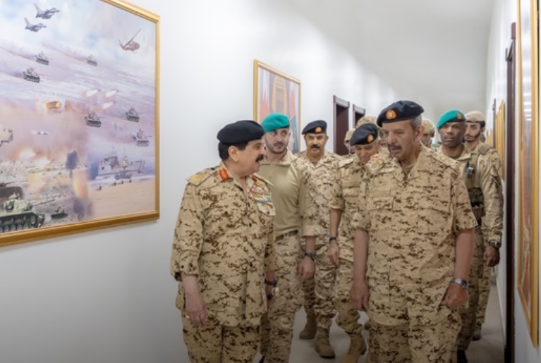 ബഹ്റൈന് രാജാവ് ബി.ഡി.എഫ്. ഉന്നതോദ്യോഗസ്ഥരുമായി കൂടിക്കാഴ്ച നടത്തി