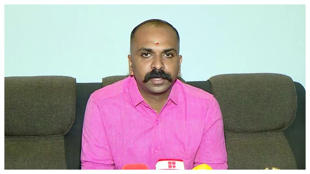 തൃശ്ശൂർ ബിജെപി ഓഫീസിൽ 25 കോടി രൂപയുടെ കള്ളപ്പണം എത്തിയെന്ന് മുൻ ഓഫീസ് സെക്രട്ടറിയുടെ ആരോപണം