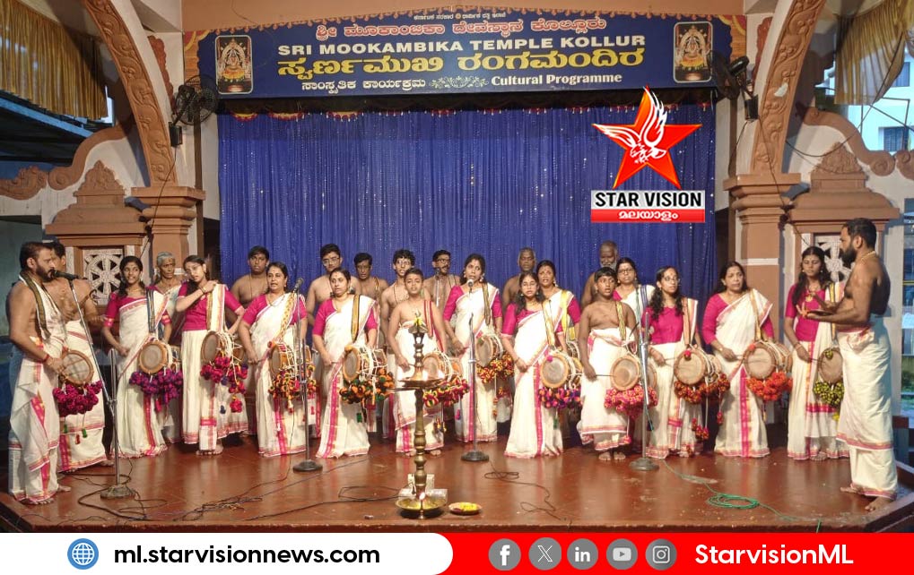 *സോപാന സംഗീതാ൪ച്ചന യാത്രയുമായി ഒരുസംഘം പ്രവാസികൾ ബഹ്റിനിൽ നിന്നും കേരളത്തിലേക്ക്*