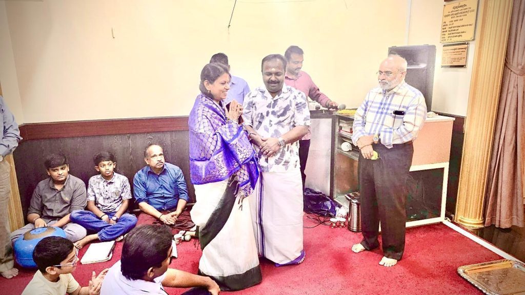 ഗുരുദേവ സോഷ്യൽ സൊസൈറ്റിയിൽ മന്ത്രി അഡ്വ. ബിന്ദു കൃഷ്ണ സന്ദർശനം നടത്തി