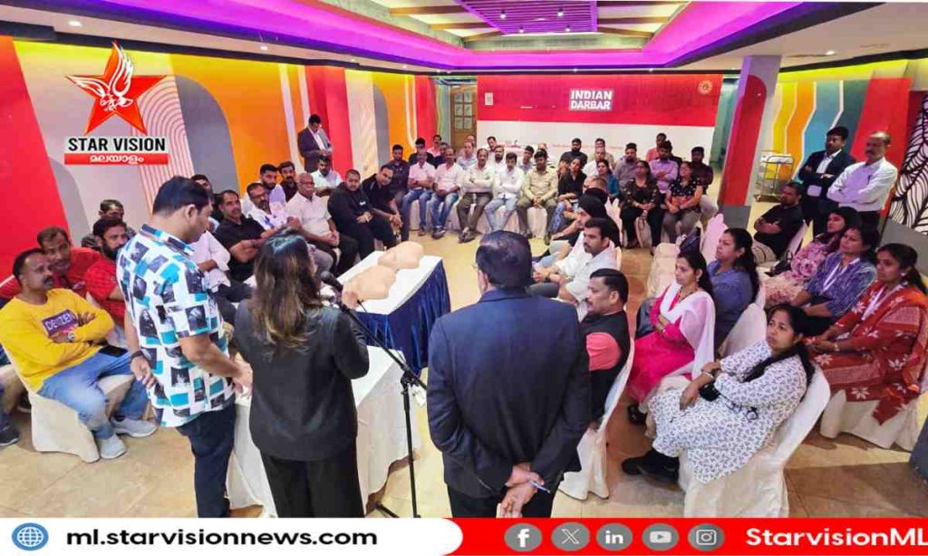 ICRF–AMH സഹകരണത്തോടെ ഹാൻഡ്സ്-ഓൺലി സി.പി.ആർ പരിശീലനം സംഘടിപ്പിച്ചു
